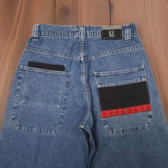 VTG LEVIS L2 MENS BAGGY STRAIGHT CARPENTER SKATER Hong Kong JEANS Y2K (29×28) - Picture 6 of 10